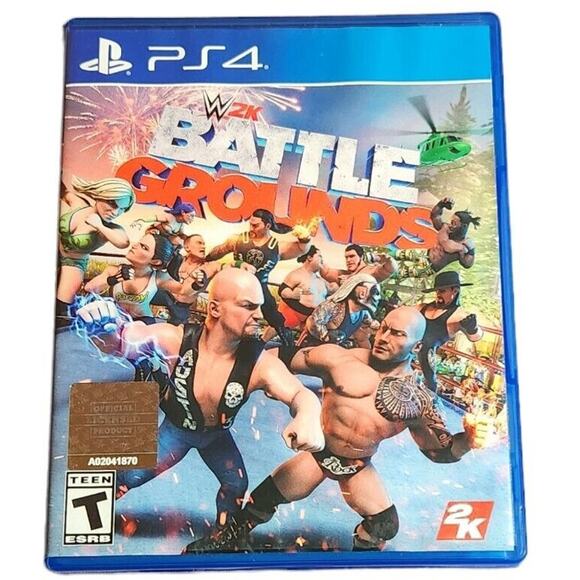 WWE 2K Battle Grounds CIB (Sony PlayStation 4, 2020) Pre-owned - Picture 1 of 4